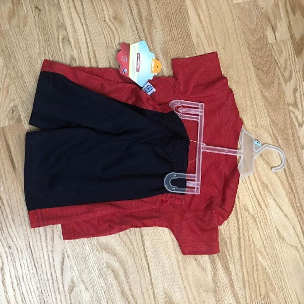 Paw Patrol Shorts Outfit NWT 12 months T-shirt Summer Red Blue